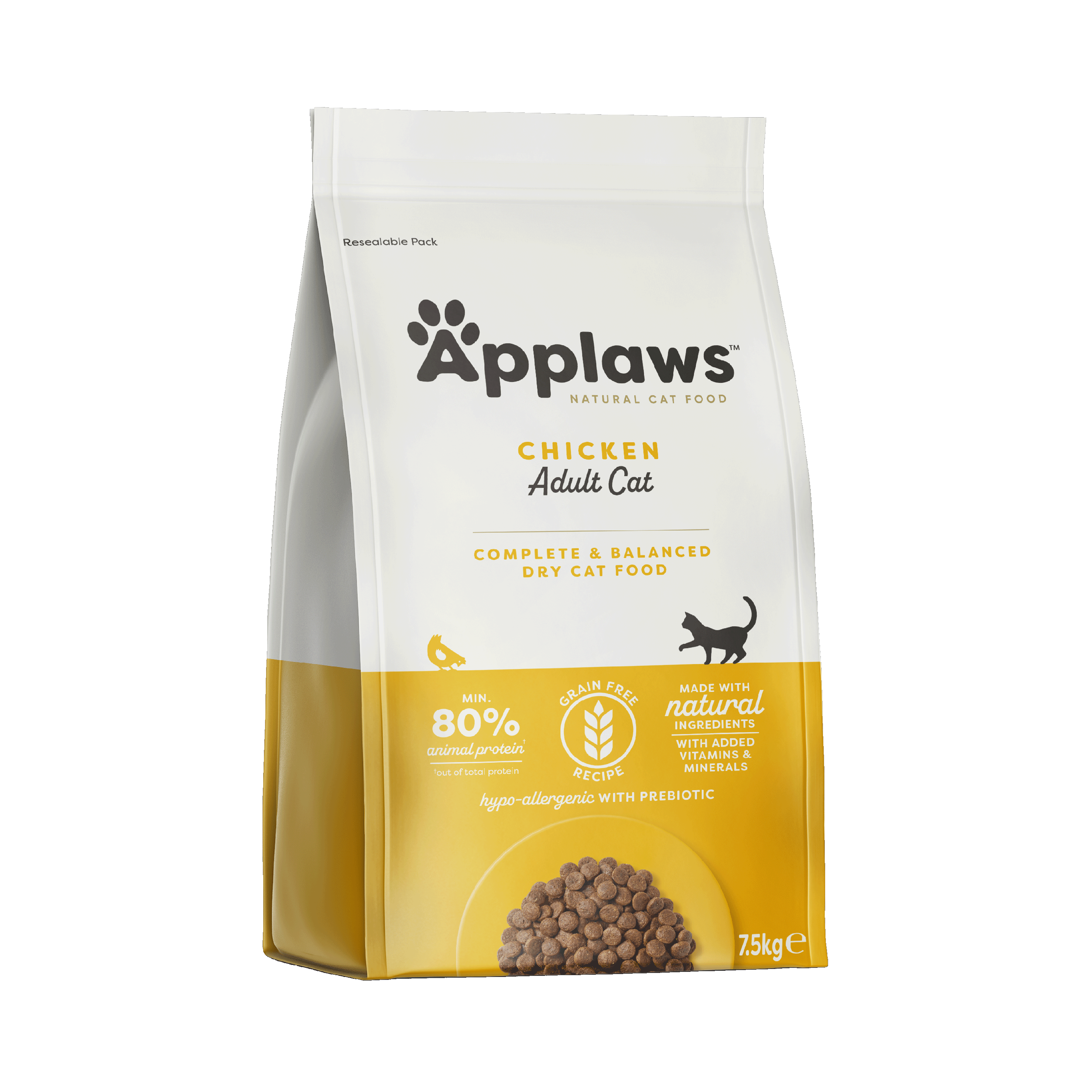 Applaws Applaws Chicken Adult Dry Cat Food pet food packaging